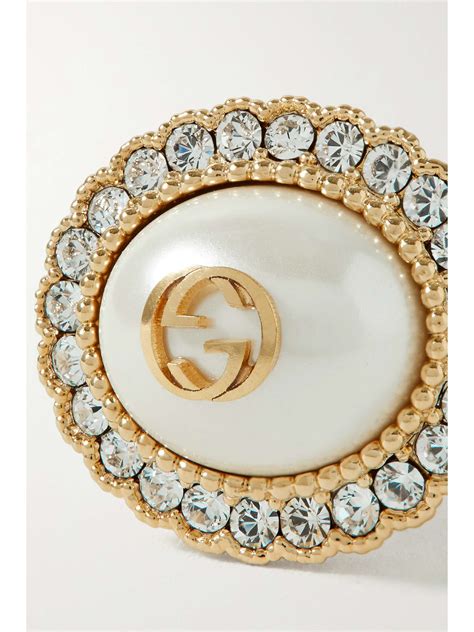 gucci lyre ring|net a porter gucci rings.